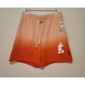 Disney Parks Shorts Size XS Orange Peach Ombre Mickey by Spirit Jersey